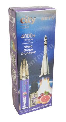 City Rocket Виноград Грейпфрут 4000 затяжек