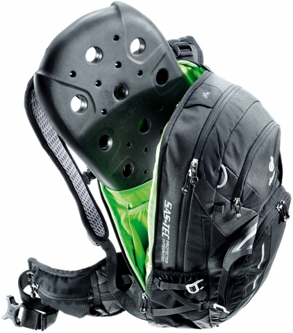 Картинка рюкзак велосипедный Deuter Attack 20 Black - 5