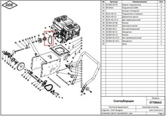 Ремень клиновой DDE 3LXP820 (длина 82