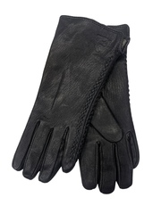 Перчатки. Женские. Материал верха: Кожаные. Кожа оленя. Подклад: Трикотаж-шерсть.5 шт в упаковке.