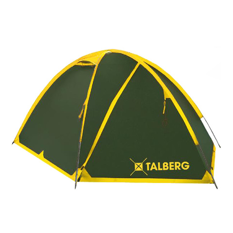 Картинка палатка туристическая Talberg Space 3 зелёный - 2
