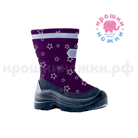 Сапоги зима, цвет фиолетовый, Котофей 564103-42