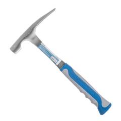 38-4-406 Молоток каменщика 600 г, цельнометаллический, двухкомпонетная рукоятка (РемоКолор)
