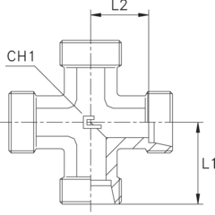 Соединение PX DS14 (корпус) CAST