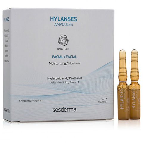 Sesderma HYLANSES: Средство в ампулах увлажняющее для лица (Ampoules)