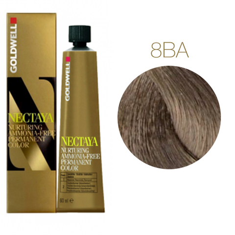 Goldwell Nectaya 8BA (бежево-пепельный русый) - Краска для волос