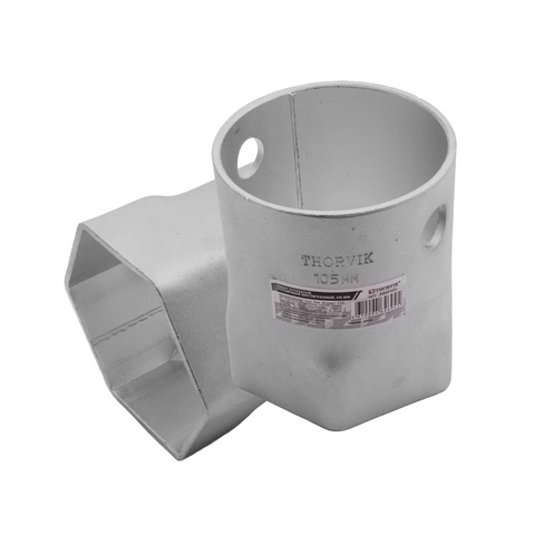 Thorvik BS6P105 Ключ трубчатый ступичный шестигранный, 105 мм 53754