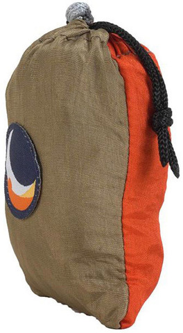 Картинка сумка складная Ticket to the Moon eco bag large Brown/Orange - 2