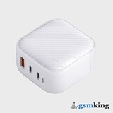 Uniq Verge Pro 66W Gan 2xUSB-C/USB-A White