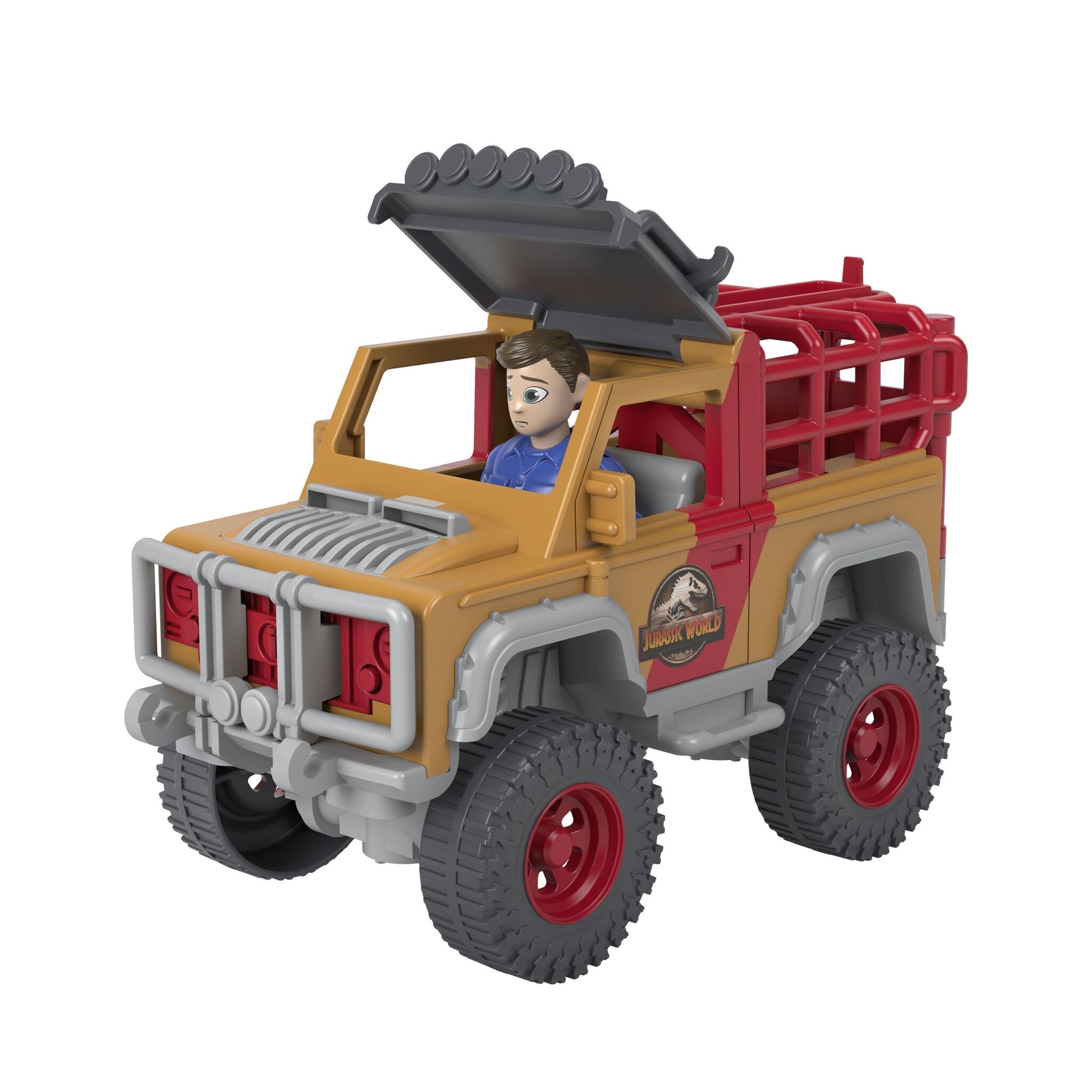 Набор для игр Mattel Imaginext Jurasic World - Спасательная машина с  динозаврами из мира Юрского периода HCR94 купить в Москве | Доставка по  России.