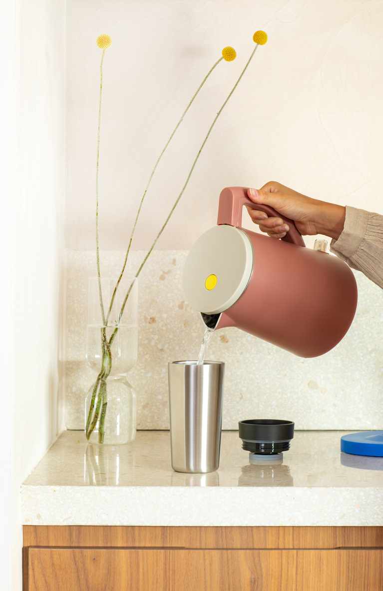 Термокружка Make & Take (360 мл), средняя, Темно-серый, арт. 228681 - фото 4