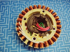 Статор DDE DPG7201i со стороны маховика (7201-9900-0014)