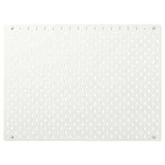 Перфорированная доска IKEA SKADIS (СКОДИС), Белый, 76x56 см