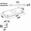 Вытяжка Falmec Nuvola Isola 140 CNUI40.03P2#ZZZB400N