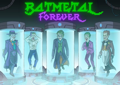 Открытка Batmetal 