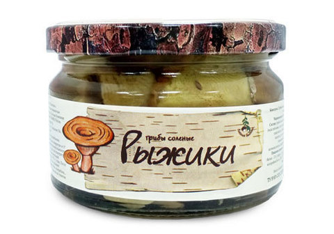 Рыжики "Лесная Былина", 250г