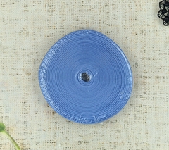 Косая бейка, ш. 2 см, лазурно-голубой