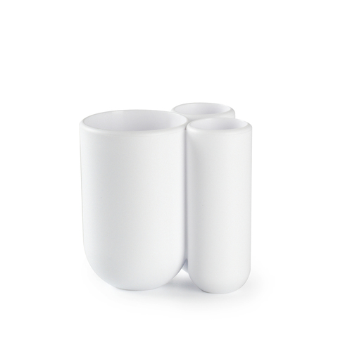 Стакан для зубных щеток Touch белый Umbra