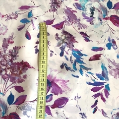 матовый шелк мелкие цветы