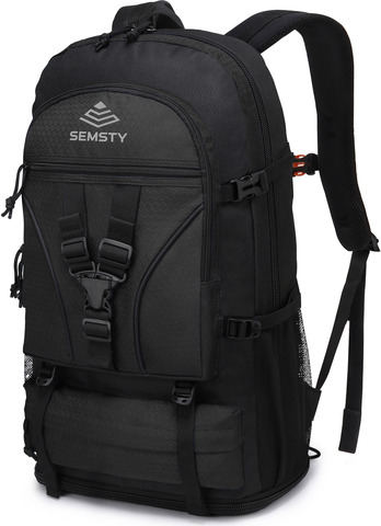Картинка рюкзак туристический Nevo Rhino 1060-NW Black - 8