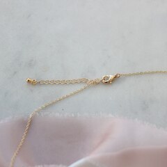 Цепочка с замочком-карабином 45 см, 1,5 мм, позолота, А255
