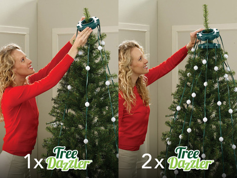 Конусная Гирлянда Tree Dazzler - 64 лампы - на новогоднюю елку