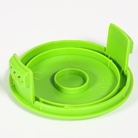 Крышка шпули пластиковая зеленая для триммера Greenworks 220V 500W