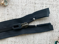 Молния спираль, Т7, L 77 см, тёмно-синий