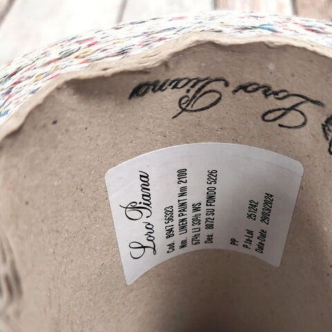Лен с кашемиром LORO PIANA LINEN PAINT 210 серый мультиколор