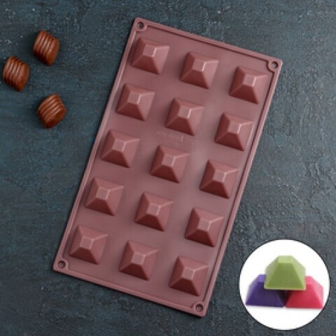 Форма для выпечки, 15 ячеек, 29*15,6*2,5 см 