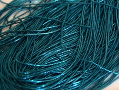 Канитель фигурная Трунцал 4-гранный 1,5мм бирюза (№634)