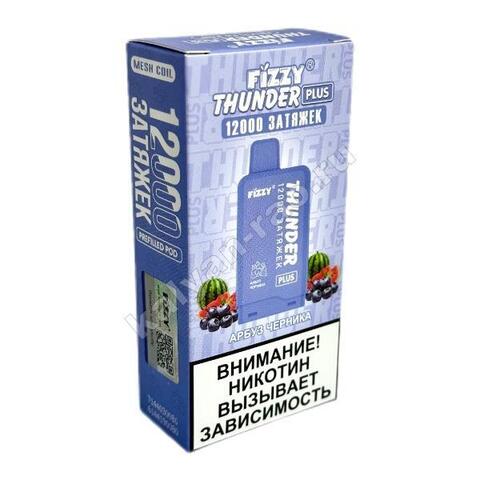 Картридж Fizzy Thunder Plus 12000 затяжек - Арбуз Черника