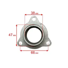 Фланец DDE GP40/PN40 всасывающий (039010101700)