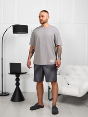 Шорты мужские Генри-2 Виотекс КЛЕТКА