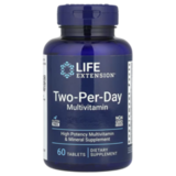 Мультивитаминный комплекс Two-Per-Day Multivitamin, Life Extension, 60 таблеток 1