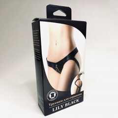Трусики для страпона Lily Black (PS)