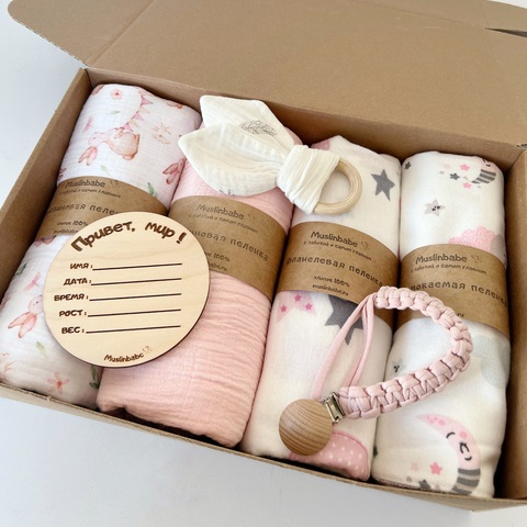 Подарочный набор "Зайки"