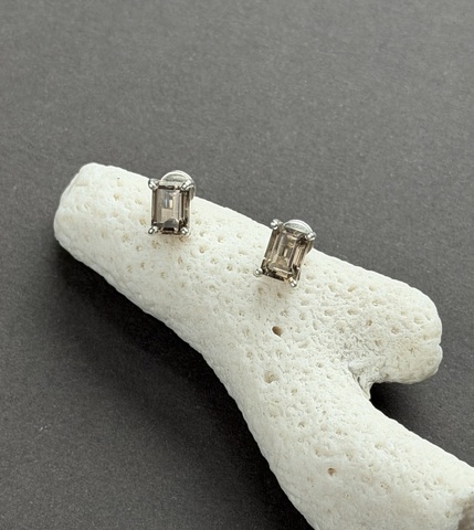 серьги еще ярче с раухтопазом