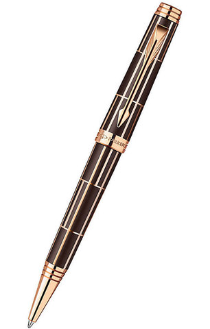 Ручка шариковая Parker Premier Luxury K565 Brown PGT (1876379)