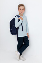 джемпер  для мальчика  К 302519/ледяная вода