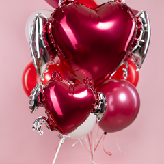 Аг Мини-фигура, Сердце, Тихий омут, 15''/38 см, 5 шт.