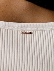 Топ из трикотажа в широкий рубчик  D43.224 (124150)