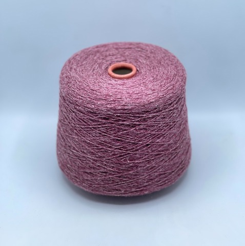 Filati Vinezia, Selene, 2/700 350м. 70% Меринос, 20% Шелк,10% Лен, Брусника,меланж, 37587