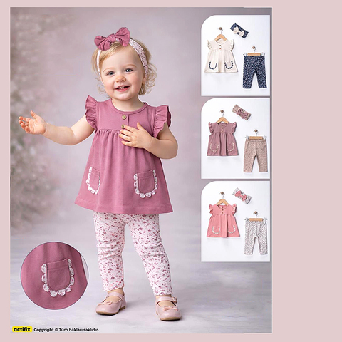 Костюм хлопок детский (74-92) 260222-Z8091