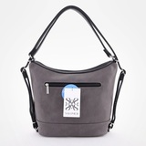 Рюкзак Саломея 1059 мульти итальянский серо-черный