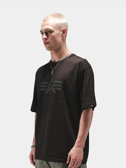 Футболка Alpha Industries Relaxed Coordinates Tee Black (Черный)