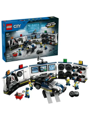 Конструктор City 60457 Гараж для полицейских автомобилей