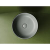 Ceramica Nova Element CN6073MH Раковина накладная круглая, 35.6x35.6, цвет: серый