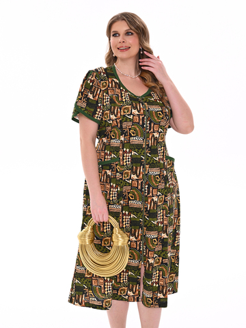 1354В Халат на молнии