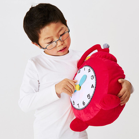 Мягкая игрушка FUR TOYS БУДИЛЬНИК, 35 см, полиэстер